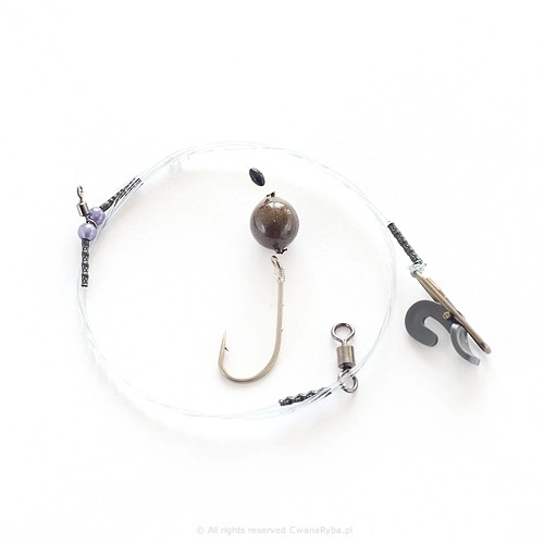 Zestaw do surfcastingu wędkarstwa plażowego na leszcze Abramis Clip Up A z kulka pływającą