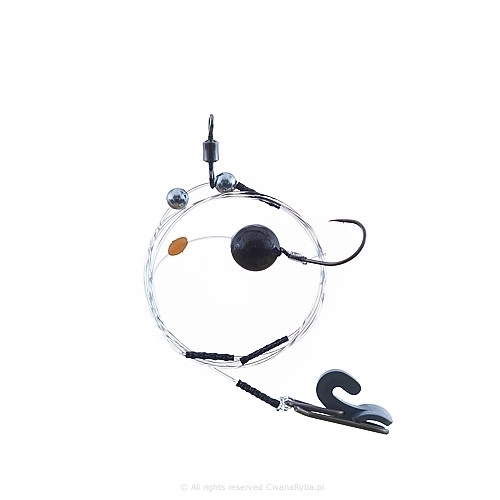 Przypon morski do surfcastingu i wędkarstwa plażowego Short Clip Up C