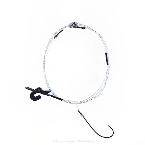 Morski zestaw gruntowy na flądry do metody surfcasting Platessa Clip C