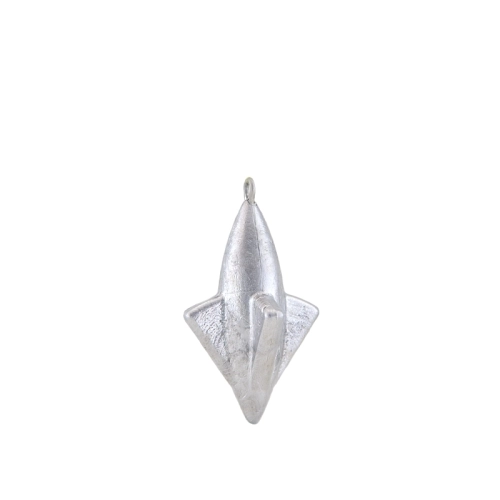 Ciężarek morski plażowy do surfcastingu 130g w kształcie grotu strzały z krótkim drutem