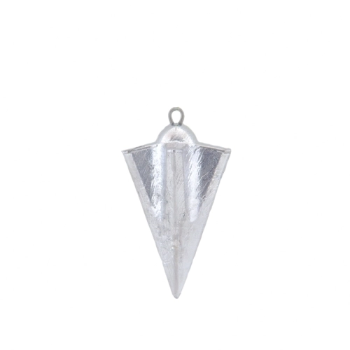 Ciężarek morski plażowy do surfcastingu 160g w kształcie piramidy z frezem i krótkim drutem