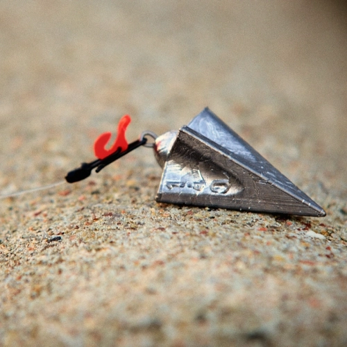 Ciężarek surfcastingowy 140g z krótkim drutem, ciężarek morski 140g z krótkim drutem, ciężarek plażowy 140g z krótkim drutem