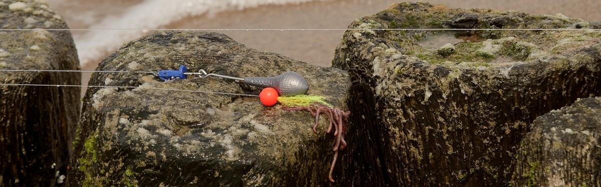 Łowienie troci w morzu